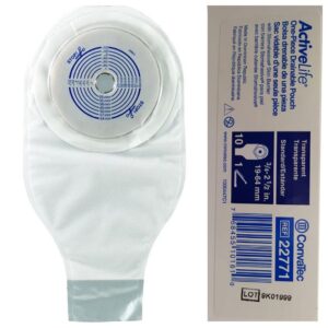 Bolsa de Colostomia Infantil 8/50mm Drenável Recortável UNIDADE
